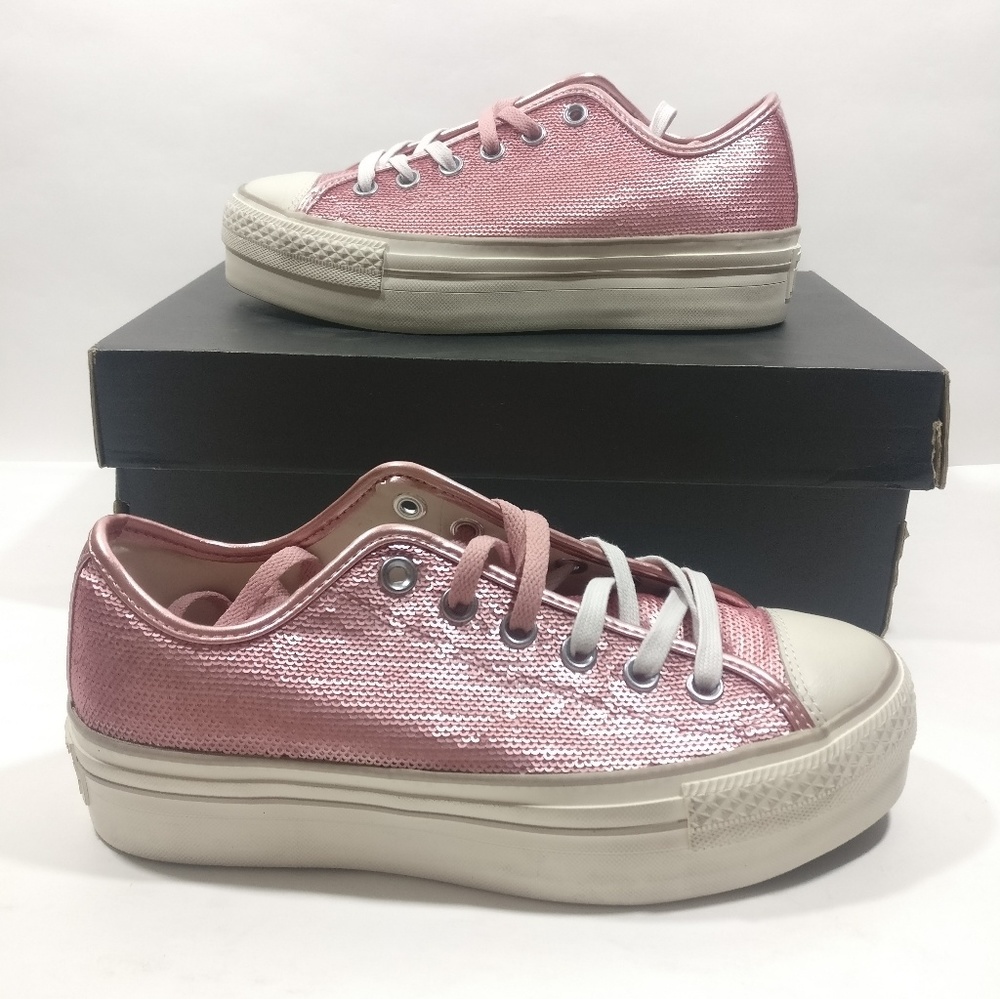 Converse Chuck Taylor Platform Wedge Distressed Ox